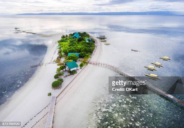 virgin island of panglao - bohol stock pictures, royalty-free photos & images