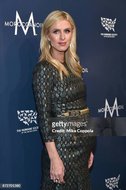 Nicky Hilton Rothschild attends the 2017 Humane Society of the United States to the Rescue! New York Gala at Cipriani 42nd Street on November 10,...
