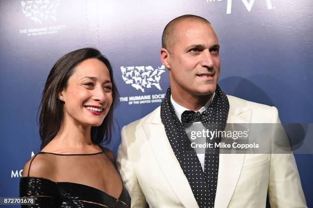 Cristen Barker and Nigel Barker attend the 2017 Humane Society of the United States to the Rescue! New York Gala at Cipriani 42nd Street on November...