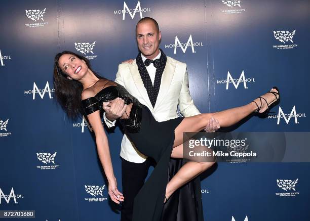 Cristen Barker and Nigel Barker attend the 2017 Humane Society of the United States to the Rescue! New York Gala at Cipriani 42nd Street on November...