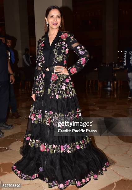 Indian film actress and UNICEF Goodwill Advocate Madhuri Dixit present at the Second UNICEF-Association of Radio Operators of India Radio4Child...