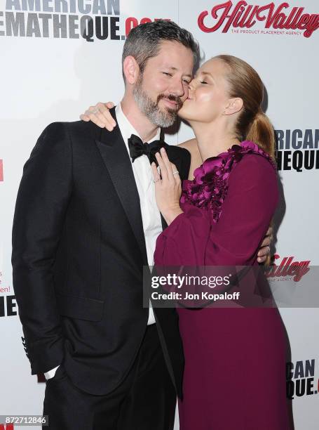 Actress Amy Adams and husband Darren Le Gallo arrive at the 31st Annual American Cinematheque Awards Gala at The Beverly Hilton Hotel on November 10,...