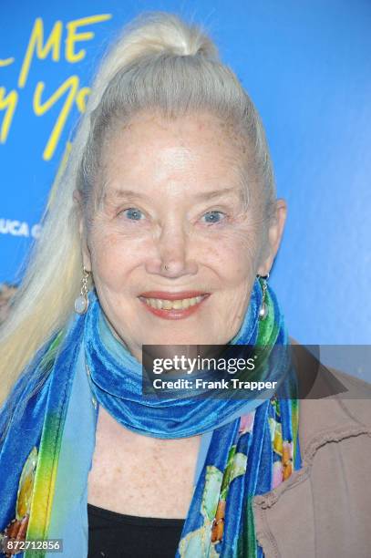 Actress Sally Kirkland attends the screening of "Call Me By Your Name" at AFI FEST 2017 Presented By Audi at TCL Chinese Theatre on November 10, 2017...