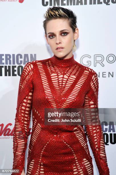 Kristen Stewart attends the 31st American Cinematheque Award Presentation Honoring Amy Adams Presented by GRoW @ Annenberg. Presentation of The 3rd...