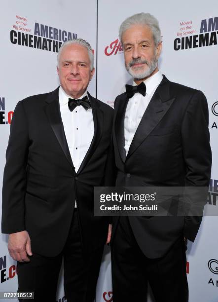 American Cinematheque President Mark Badagliacca and American Cinematheque Board Chairman Rick Nicita attend the 31st American Cinematheque Award...