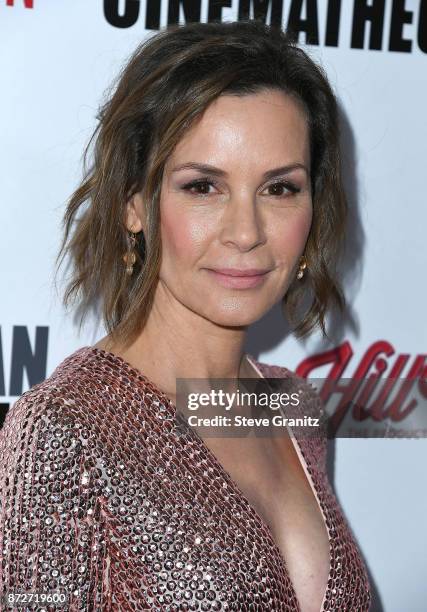 Embeth Davidtz arrives at the 31st Annual American Cinematheque Awards Gala at The Beverly Hilton Hotel on November 10, 2017 in Beverly Hills,...