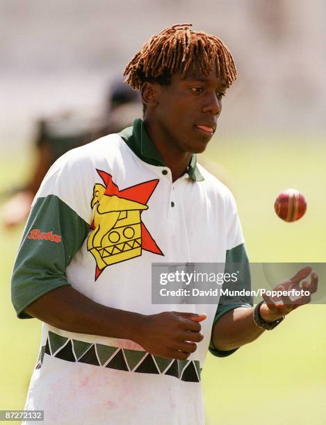 UNITED KINGDOM CRICKET : HENRY OLONGA / ZIMBABWE