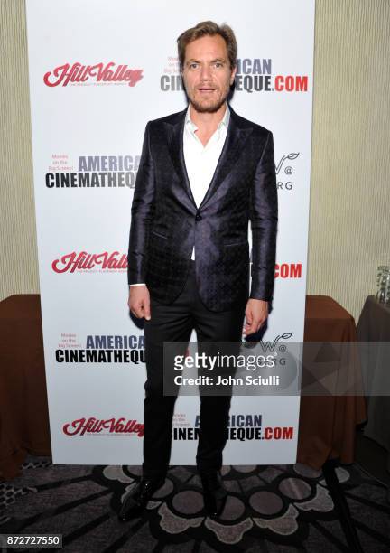 Michael Shannon attends the 31st American Cinematheque Award Presentation Honoring Amy Adams Presented by GRoW @ Annenberg. Presentation of The 3rd...