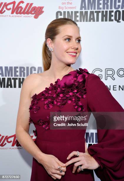 Honoree Amy Adams, recipient of the American Cinematheque Award, attends the 31st American Cinematheque Award Presentation Honoring Amy Adams...