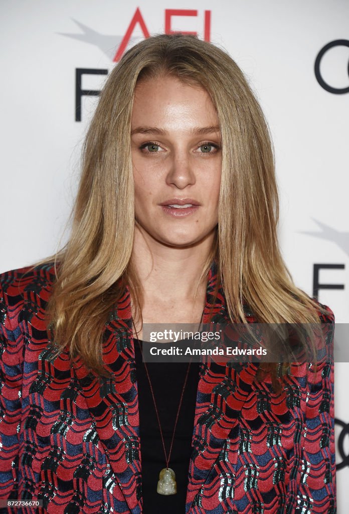 Actress Elizabeth Gilpin arrives at the AFI FEST 2017 Filmmakers