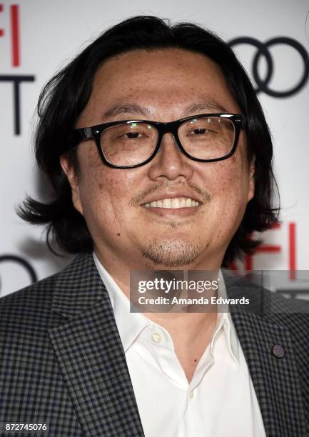 Director Joseph Kahn arrives at the AFI FEST 2017 Filmmakers' Photo Call at the TCL Chinese 6 Theatres on November 10, 2017 in Hollywood, California.