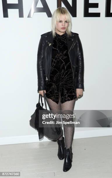 Becka Diamond attends the launch of The Coco Club celebrated by CHANEL at The Wing Soho on November 10, 2017 in New York City.