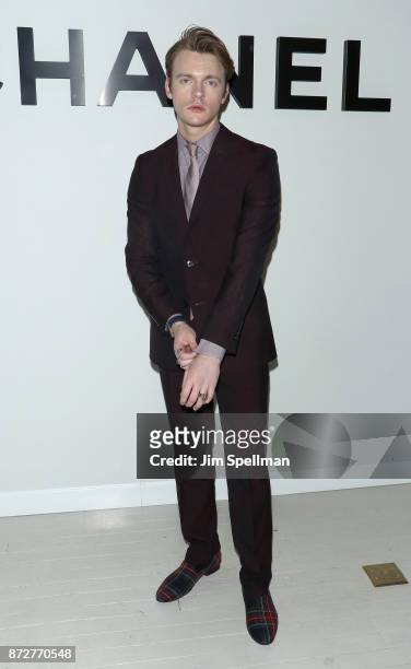 Actor Finneas O'Connell attends the launch of The Coco Club celebrated by CHANEL at The Wing Soho on November 10, 2017 in New York City.