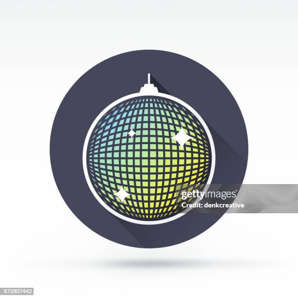 disco-symbol - disco ball stock-grafiken, -clipart, -cartoons und -symbole