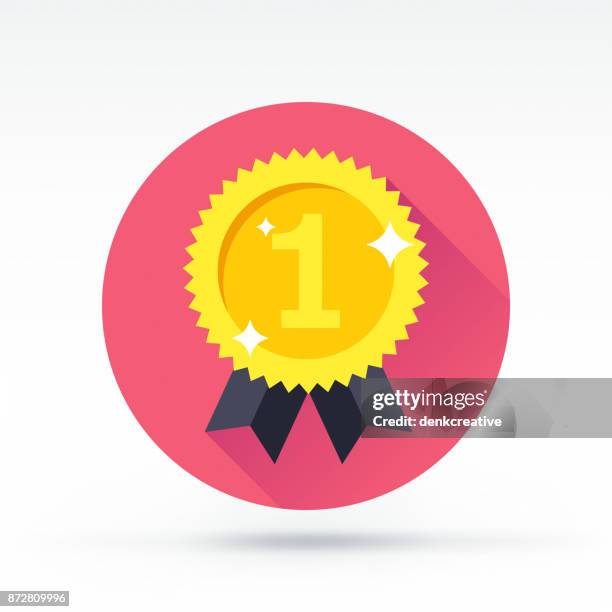 badge icon - school icon flat stock illustrations