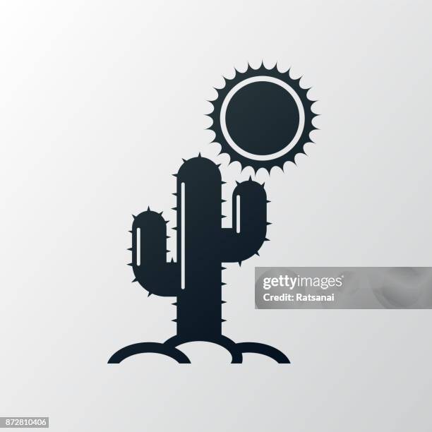 kaktus - cactus vector stock-grafiken, -clipart, -cartoons und -symbole