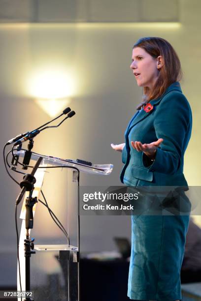 Liberal Democrat Deputy Leader Jo Swinson MP during the Scottish Liberal Democrats' autumn conference on November 11, 2017 in Dunfermline, Scotland.