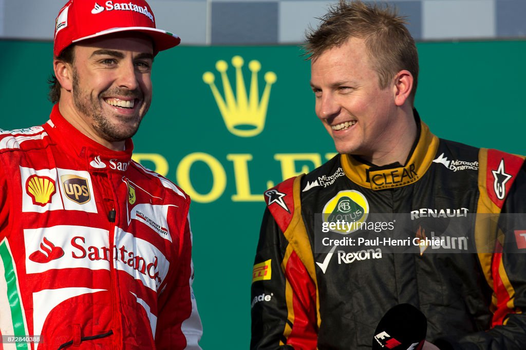 Fernando Alonso, Kimi Räikkönen, Grand Prix Of Australia