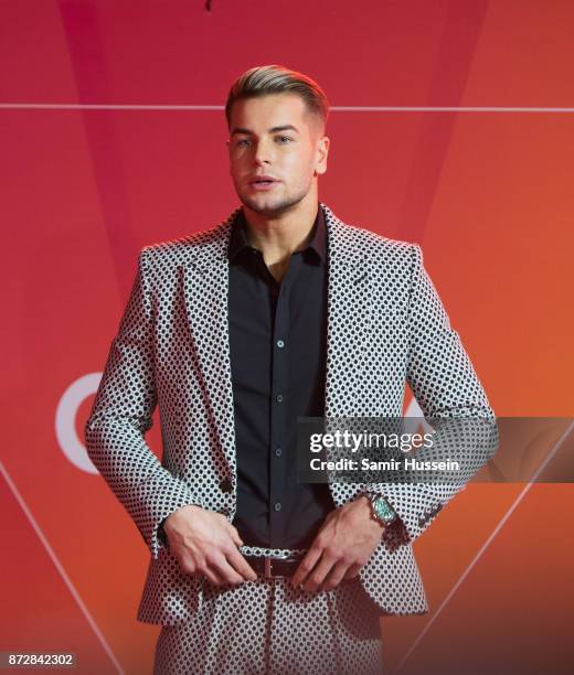 Chris Hughes arriving at the ITV Gala held at the London Palladium on November 9, 2017 in London, England.