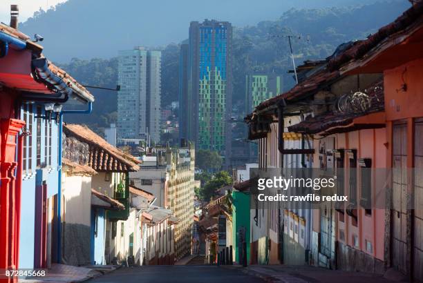 bogota - colombia stockfoto's en -beelden