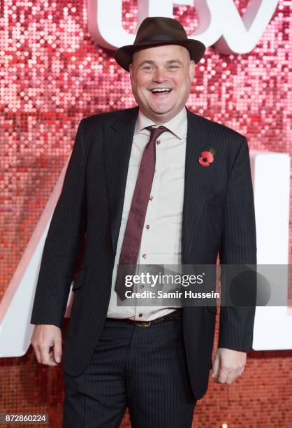 Al Murray arriving at the ITV Gala held at the London Palladium on November 9, 2017 in London, England.