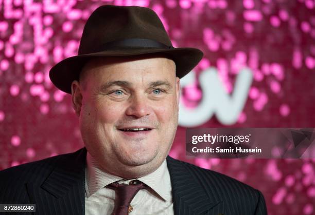 Al Murray arriving at the ITV Gala held at the London Palladium on November 9, 2017 in London, England.