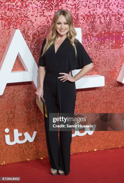 Michelle Hardwick arriving at the ITV Gala held at the London Palladium on November 9, 2017 in London, England.