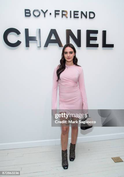 Founder of Friend of a Friend Olivia Perez attends the CHANEL celebration of the launch of The Coco Club at The Wing Soho on November 10, 2017 in New...