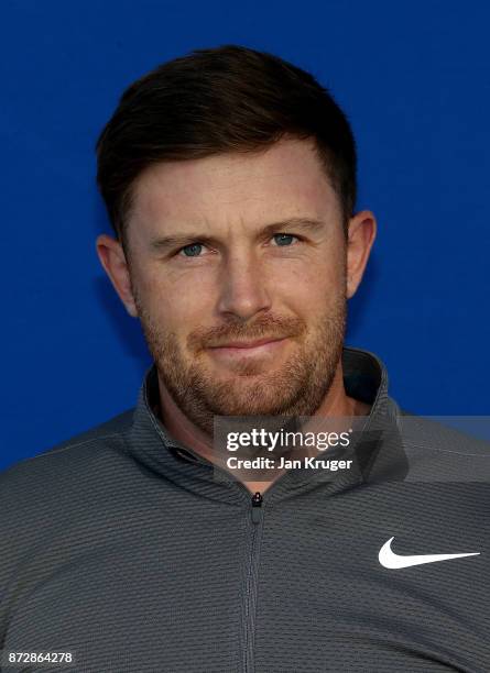 Garrick Porteous of England during the first round of the European Tour Qualifying School Final Stage at Lumine Golf Club on November 11, 2017 in...
