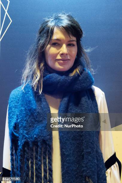 British actress Lena Headey poses for photographers in the Heroes Comic Con Fair in Madrid, Spain, 11 November 2017.