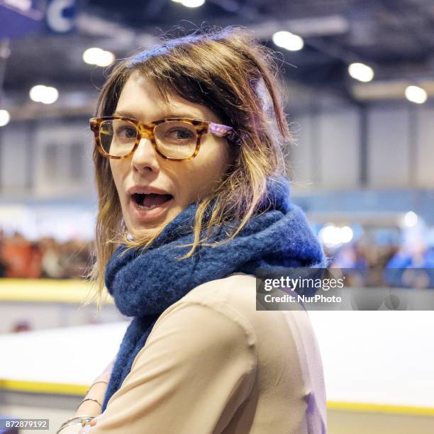 British actress Lena Headey poses for photographers in the Heroes Comic Con Fair in Madrid, Spain, 11 November 2017.