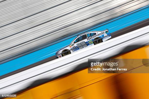 Dale Earnhardt Jr., driver of the Nationwide Chevrolet, during practice for the Monster Energy NASCAR Cup Series Can-Am 500 at Phoenix International...