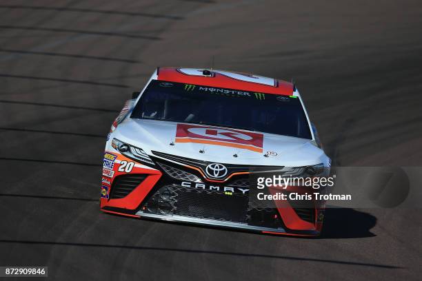 Matt Kenseth, driver of the Circle K Toyota, practices for the Monster Energy NASCAR Cup Series Can-Am 500 at Phoenix International Raceway on...