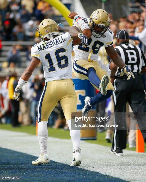 Touchdown Ga Tech 1,246 Bobby Marshall Stock Photos, High-Res Pictures, and Images ...