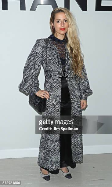 Filmmaker Crystal Moselle attends the launch of The Coco Club celebrated by CHANEL at The Wing Soho on November 10, 2017 in New York City.