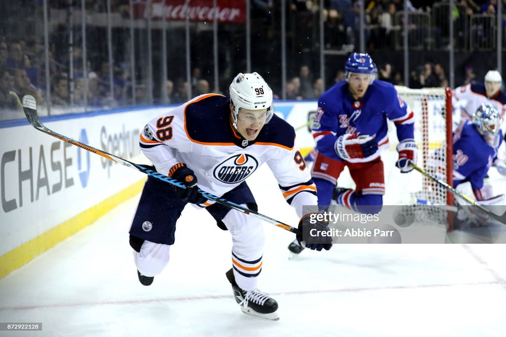 Edmonton Oilers v New York Rangers