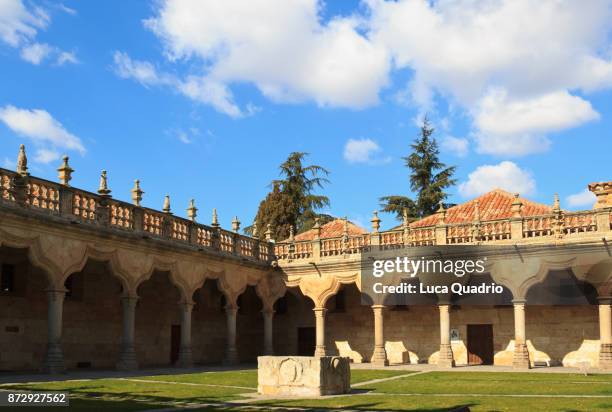 spanish cities - salamanca - escuelas stock pictures, royalty-free photos & images