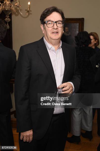 Mark Wallinger attends the Artangel Artists' Dinner at Gray's Inn Banqueting on November 11, 2017 in London, England.