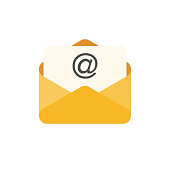 Email vector flat icon