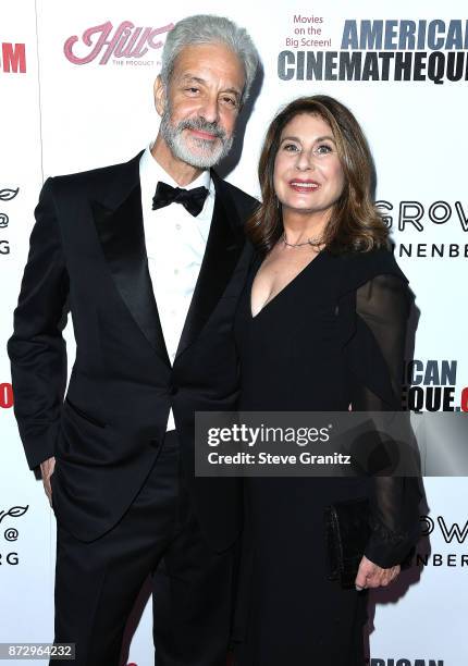 Rick Nicita, Paula Wagner arrives at the 31st Annual American Cinematheque Awards Gala at The Beverly Hilton Hotel on November 10, 2017 in Beverly...