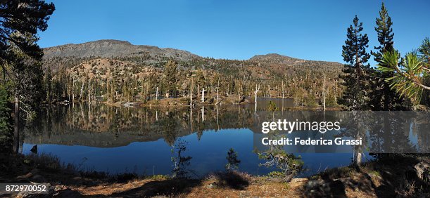 Panoramic View Of Susie Lake, Pacific Crest Trail, California