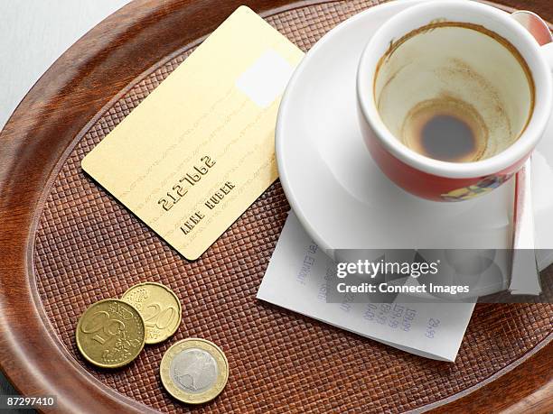 payment for a bill - gratuity stock pictures, royalty-free photos & images