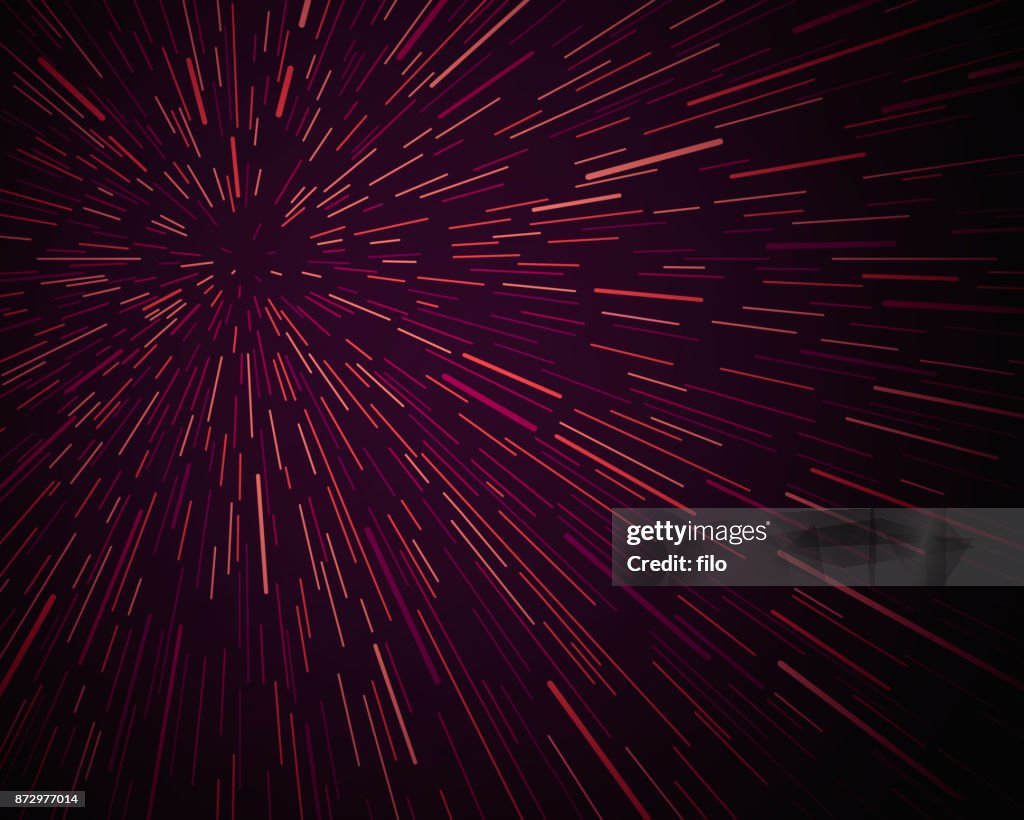 Star Warp Background