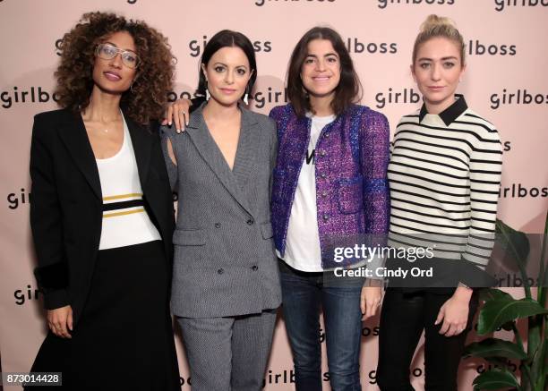 Teen Vogue Editor-in-Chief Elaine Welteroth, Girlboss Founder & CEO Sophia Amoruso, Man Repeller Founder Leandra Medine, and Bumble Founder & CEO...