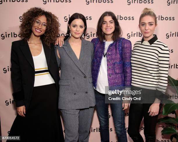 Teen Vogue Editor-in-Chief Elaine Welteroth, Girlboss Founder & CEO Sophia Amoruso, Man Repeller Founder Leandra Medine, and Bumble Founder & CEO...