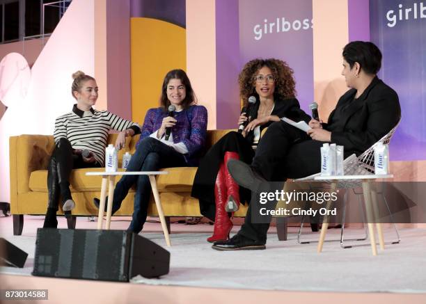 Bumble Founder & CEO Whitney Wolfe, Man Repeller Founder Leandra Medine, Teen Vogue Editor-in-Chief Elaine Welteroth, and Beautycon Media CEO Moj...
