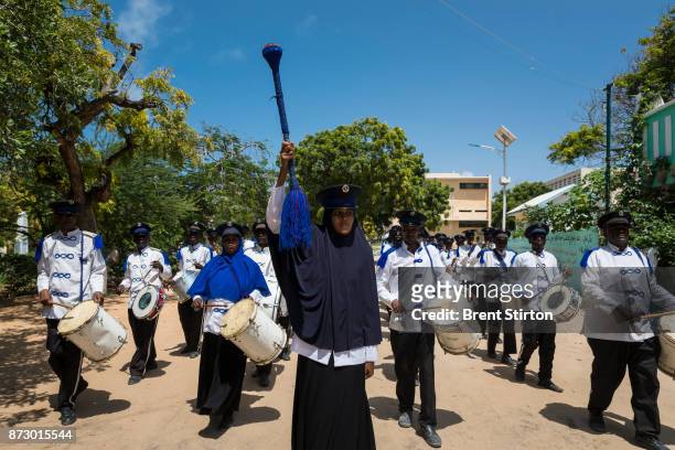 Parade at the Police academy in Mogadishu.