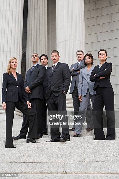 portrait of lawyers - serious crimes court stock pictures, royalty-free photos & images