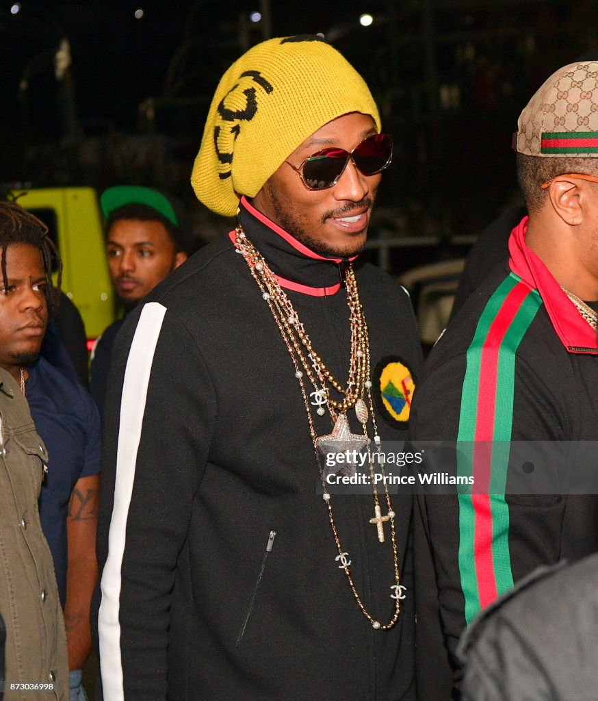 Future Man Rapper Rapper Future attends Gucci Mane Album Release Party on November 9 ...