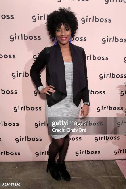 SiriusXM Director of Progressive Programming Zerlina Maxwell attends Girlboss Rally Hosted By Sophia Amoruso's Girlboss on November 11, 2017 in New...